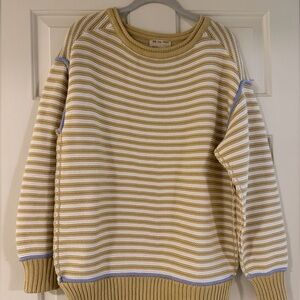Free People Asher Pullover Striped Sweater